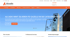 Desktop Screenshot of alcadis.nl